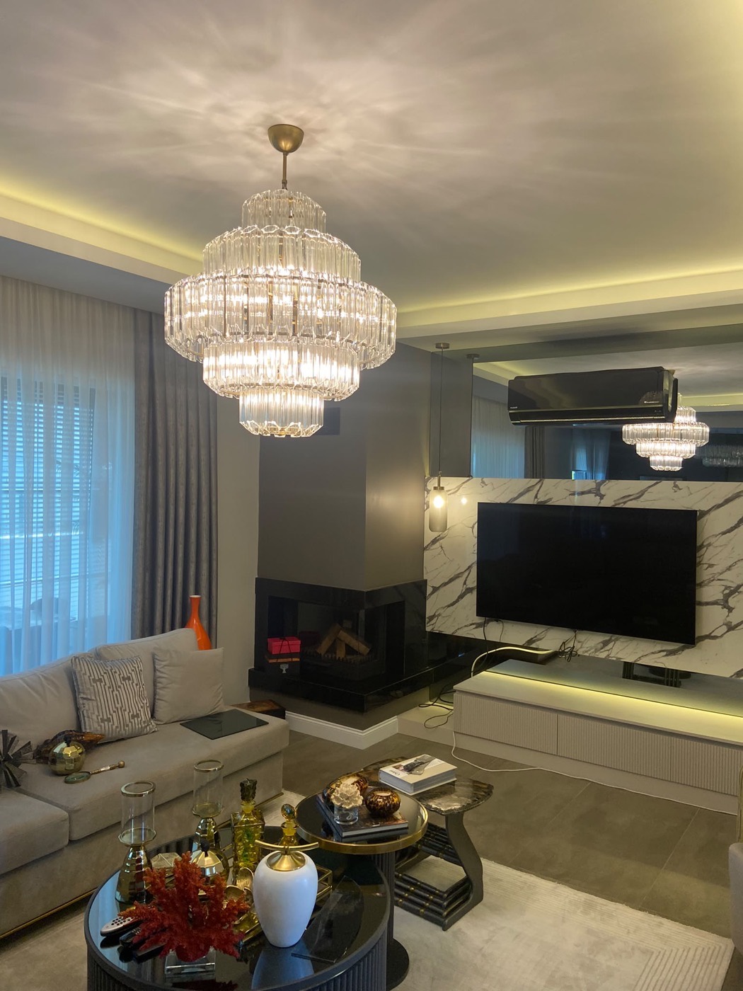 Serdivan elektrikçi avize montajı örnek — Sakarya